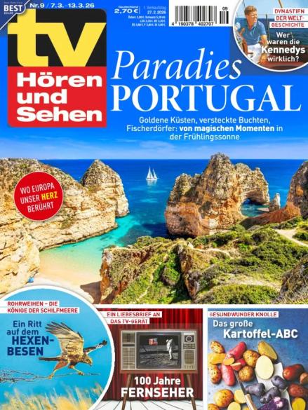 Zeitschriftencover der Zeitschrift TV Hören und Sehen