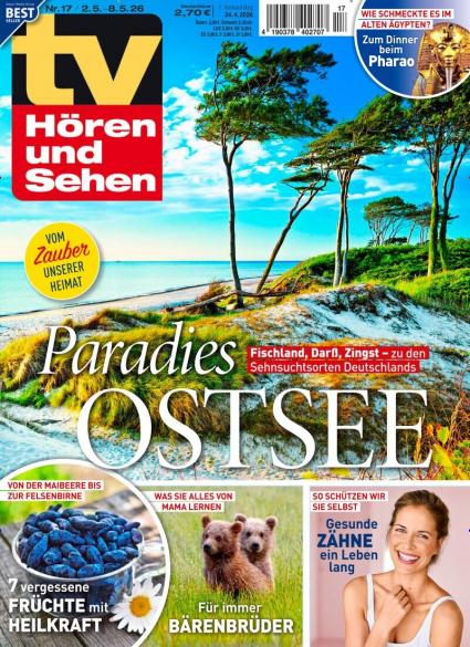 Zeitschriftencover der Zeitschrift TV Hören und Sehen