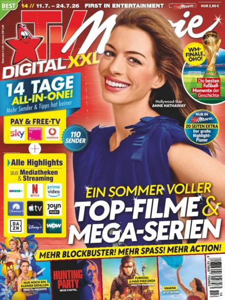 Zeitschriftencover der TV Movie Digital XXL