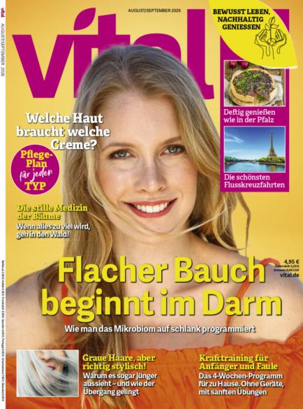 Zeitschriftencover der Zeitschrift Vital
